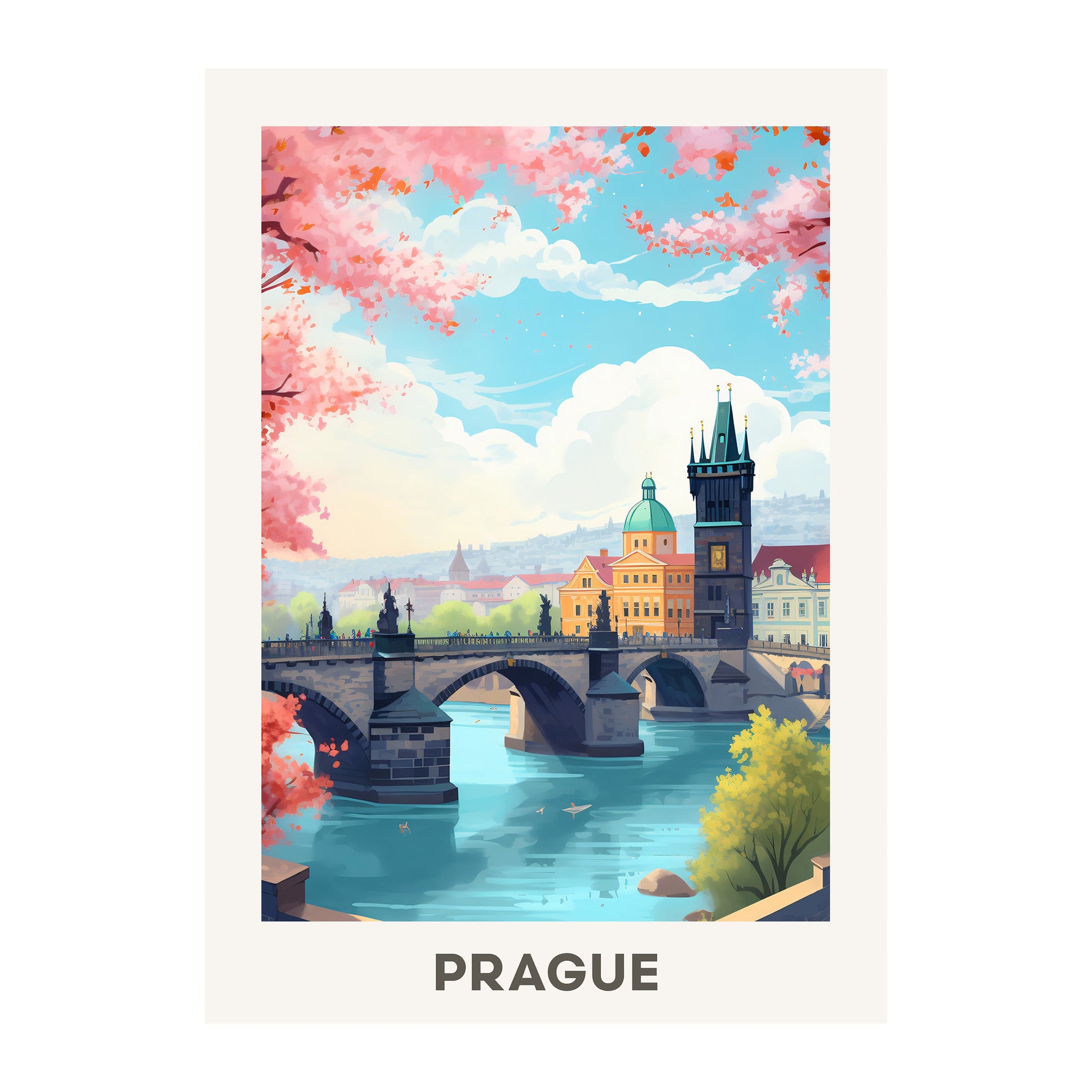 Prague, Czech Republic Wall Art - Uncharted Borders