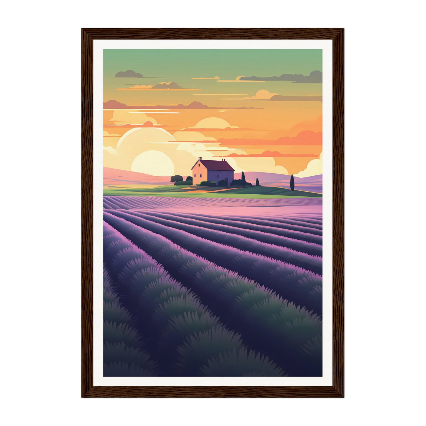 Provence, France Wall Art - Uncharted Borders