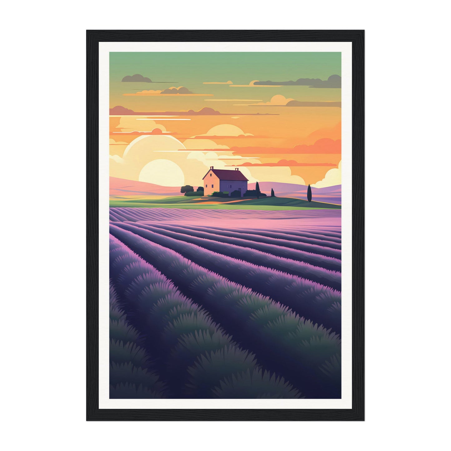 Provence, France Wall Art - Uncharted Borders