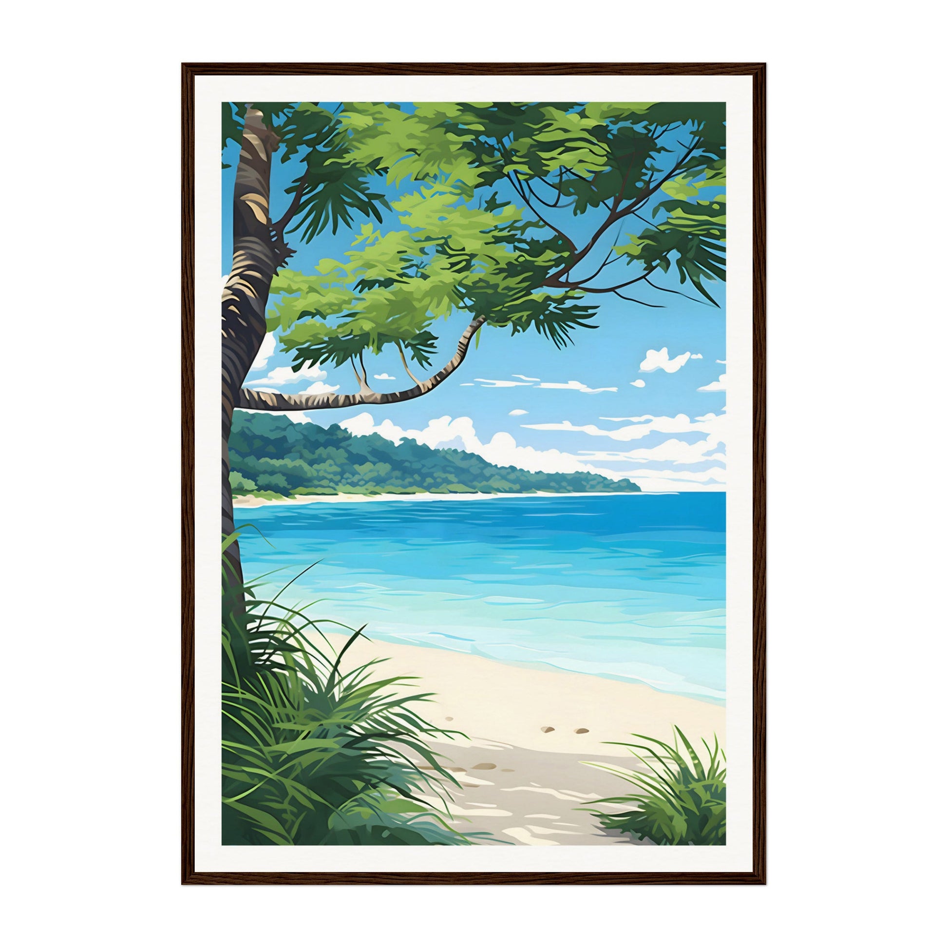 Roatan, Honduras Wall Art - Uncharted Borders