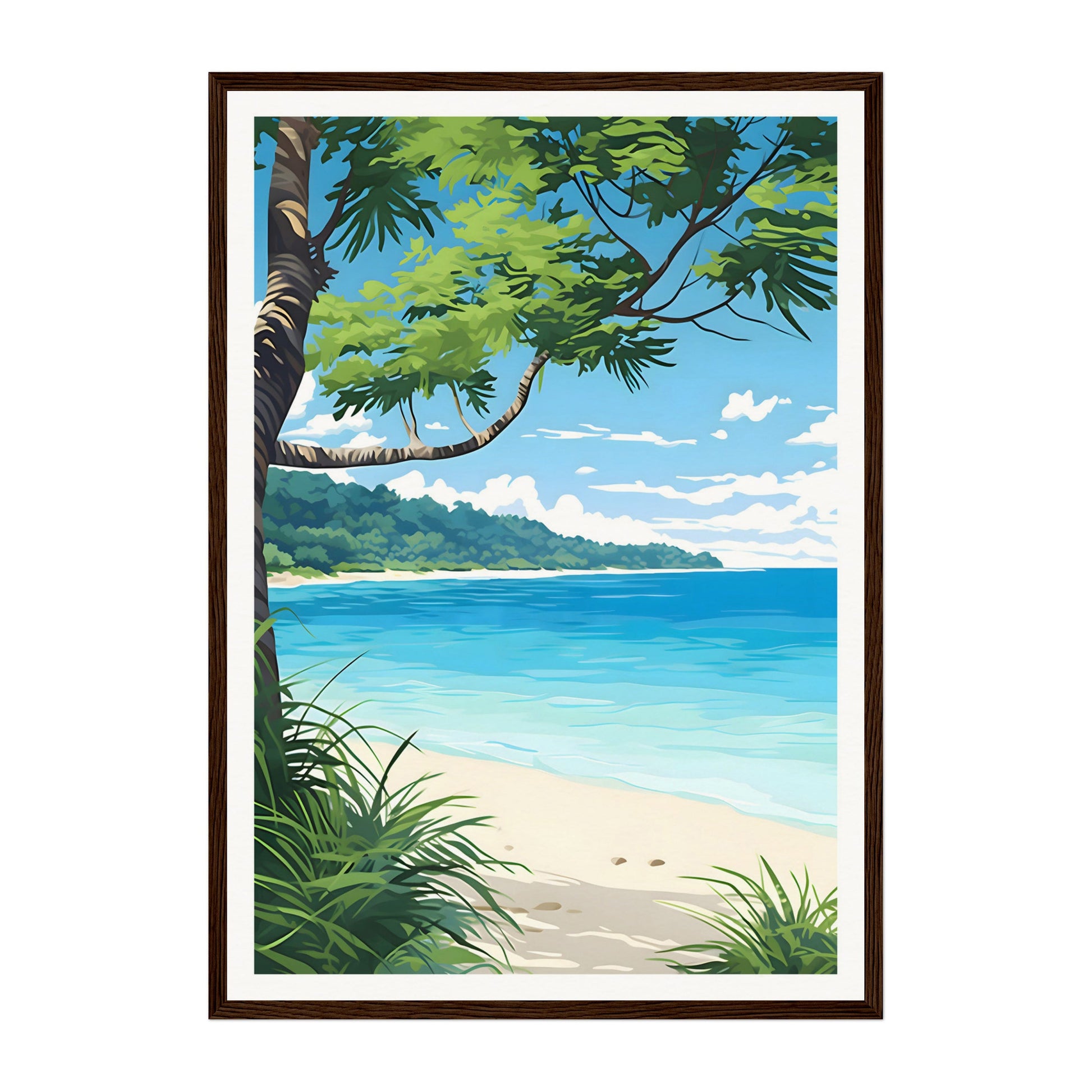 Roatan, Honduras Wall Art - Uncharted Borders