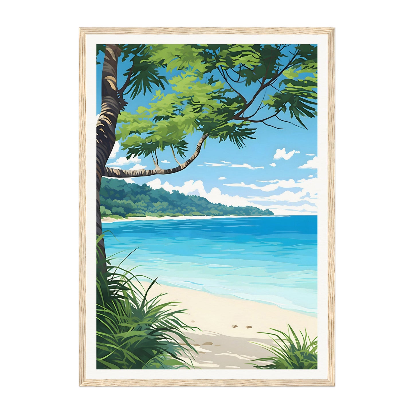 Roatan, Honduras Wall Art - Uncharted Borders