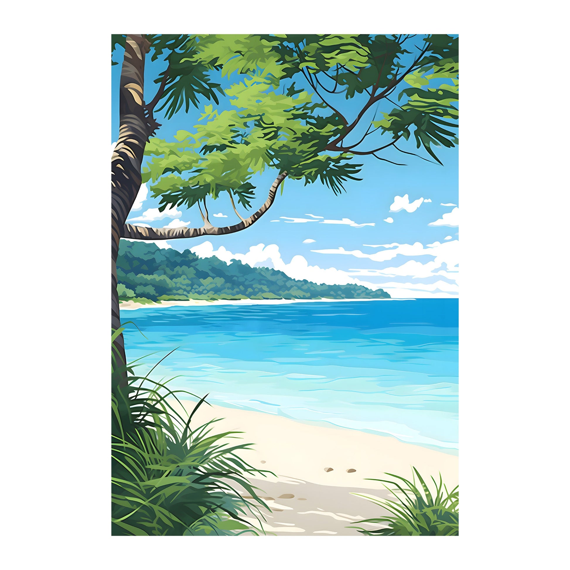 Roatan, Honduras Wall Art - Uncharted Borders