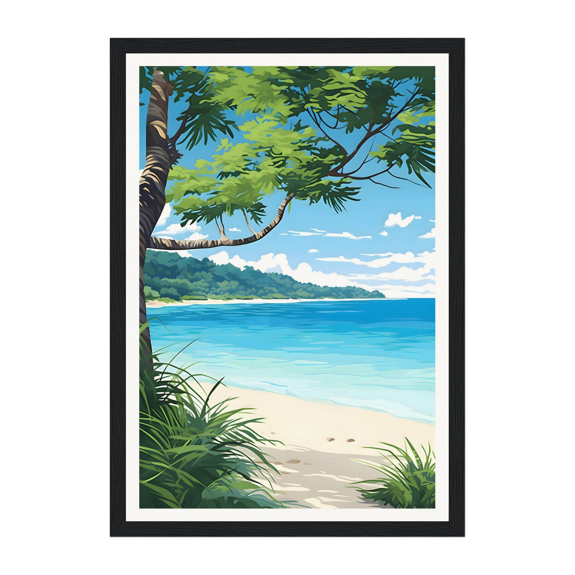 Roatan, Honduras Wall Art - Uncharted Borders