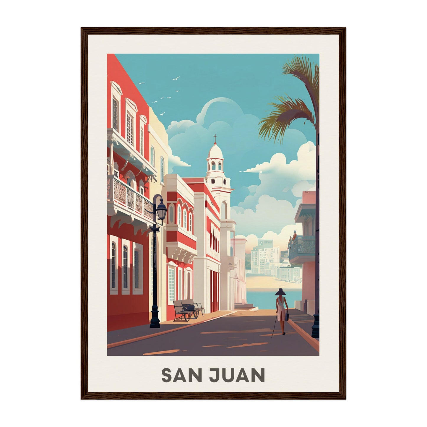 San Juan, Puerto Rico Wall Art - Uncharted Borders