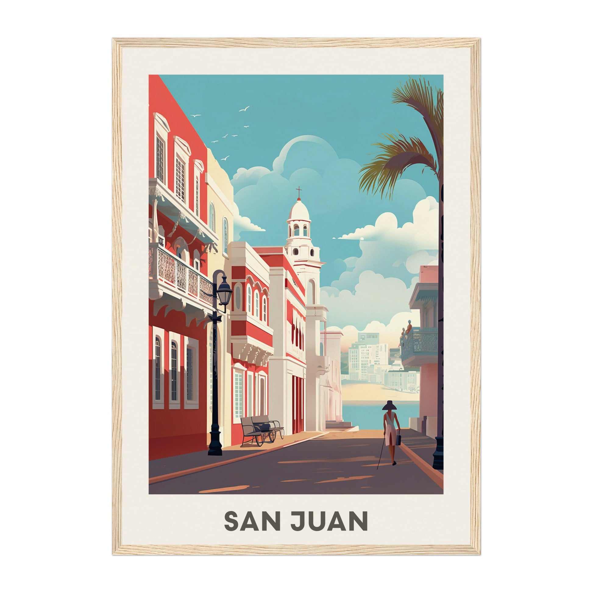 San Juan, Puerto Rico Wall Art - Uncharted Borders