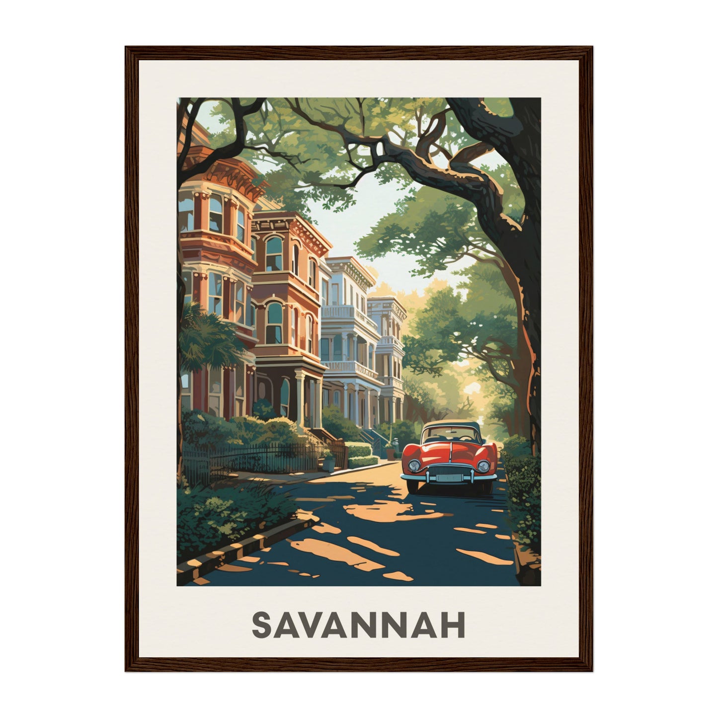 Savannah, United States Wall Art - Uncharted Borders
