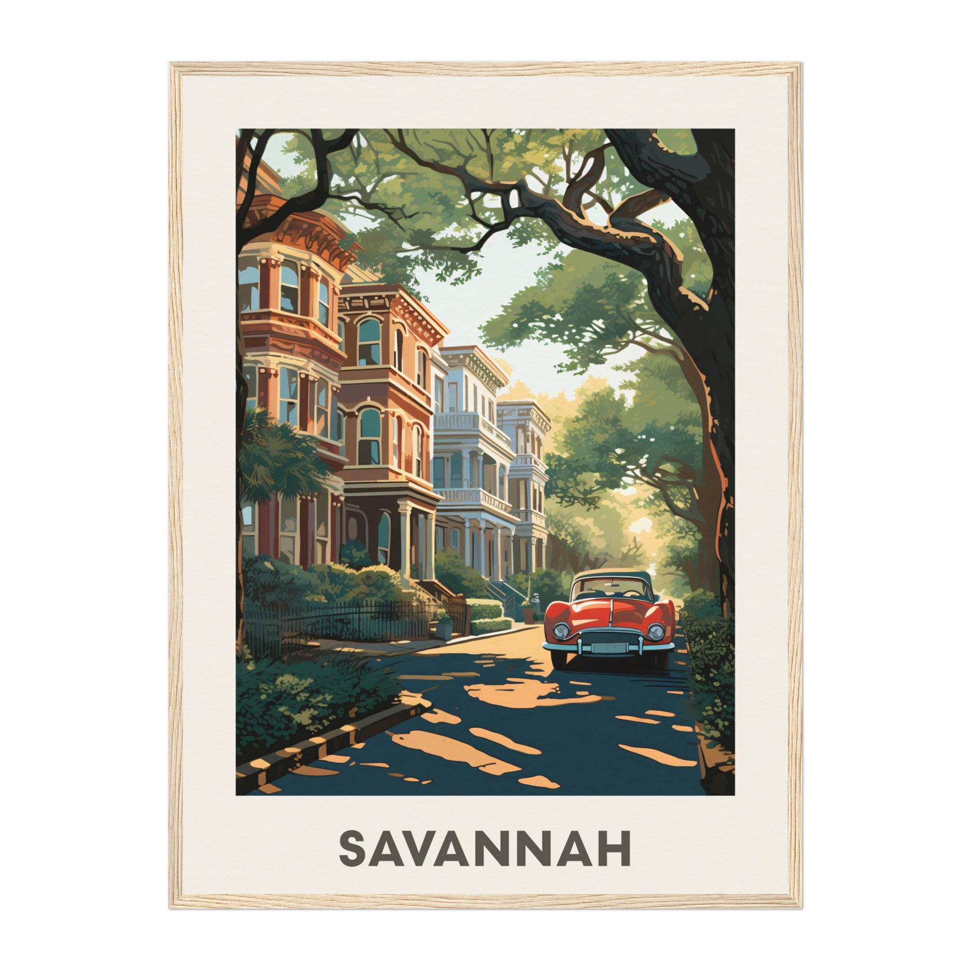 Savannah, United States Wall Art - Uncharted Borders