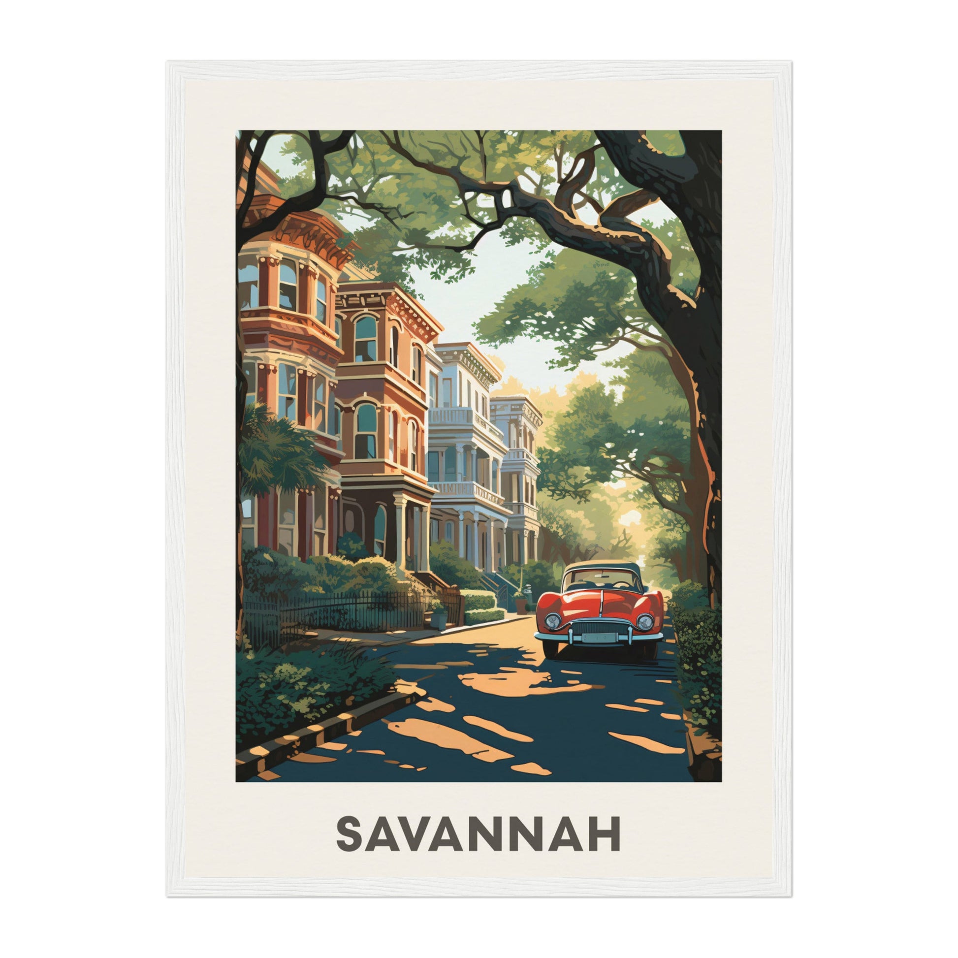 Savannah, United States Wall Art - Uncharted Borders