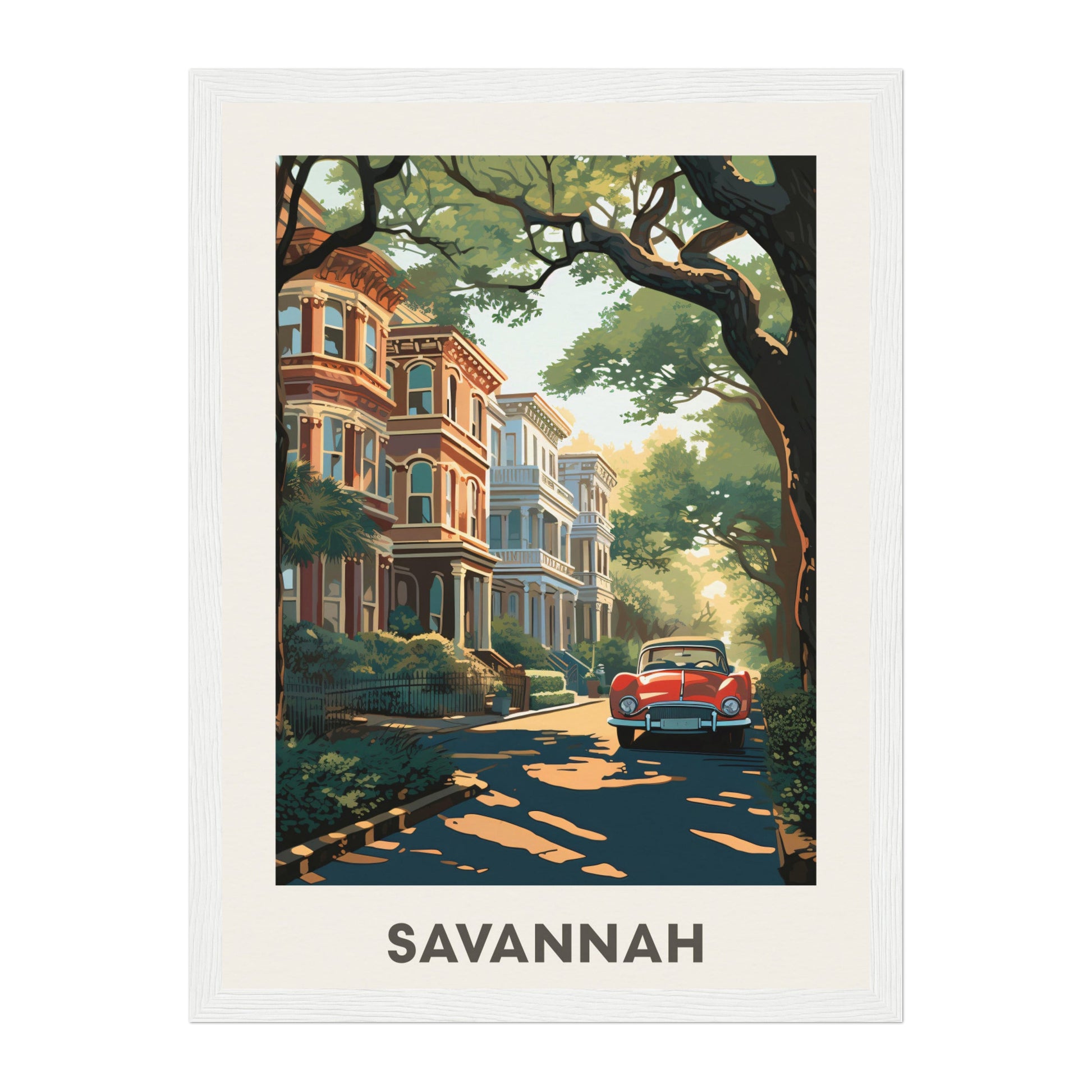 Savannah, United States Wall Art - Uncharted Borders