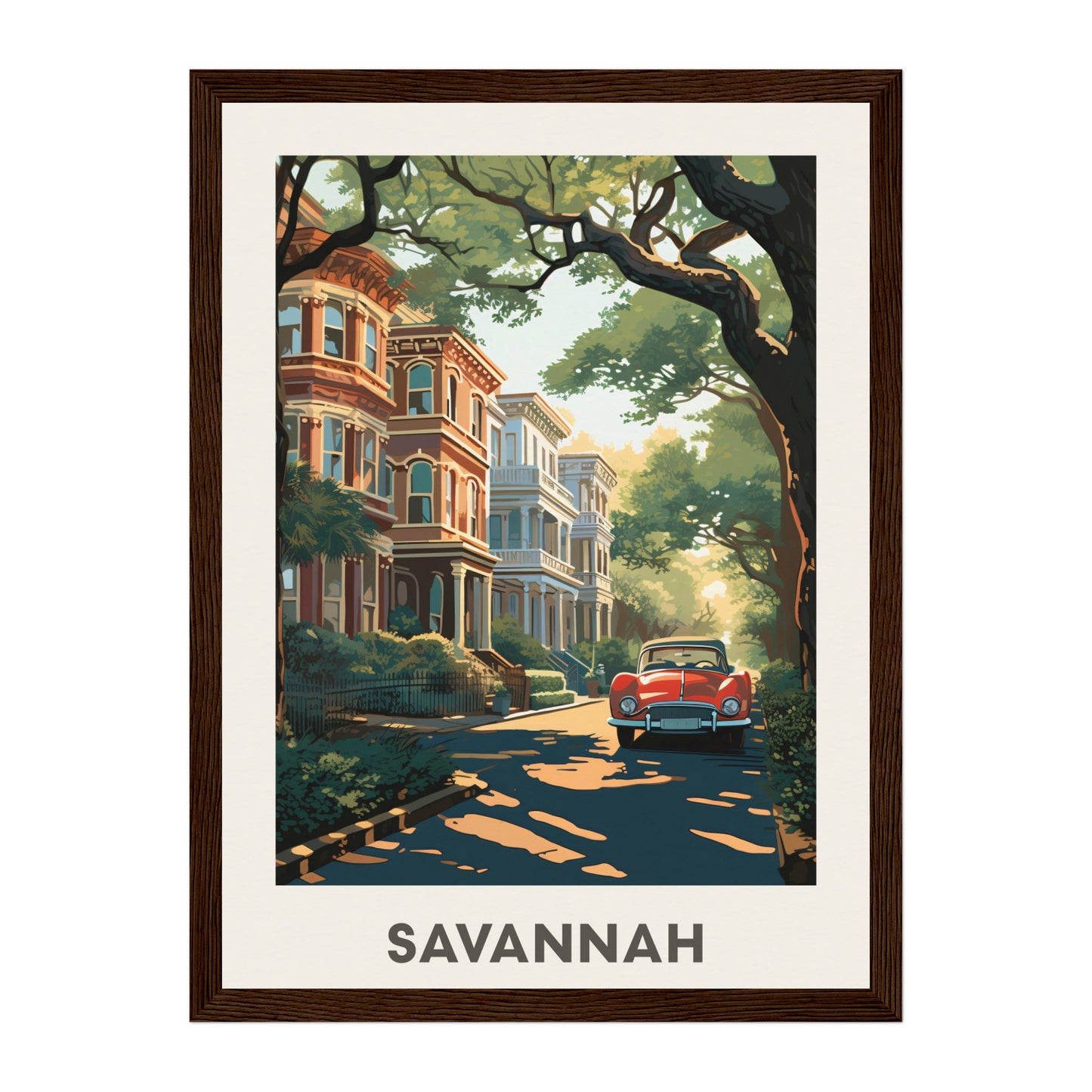 Savannah, United States Wall Art - Uncharted Borders