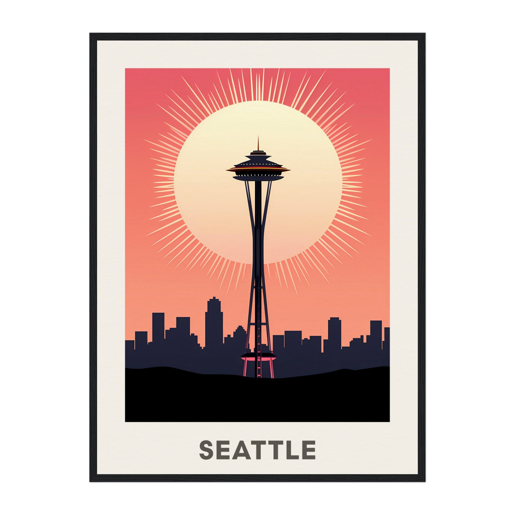 Seattle, United States Wall Art - Uncharted Borders