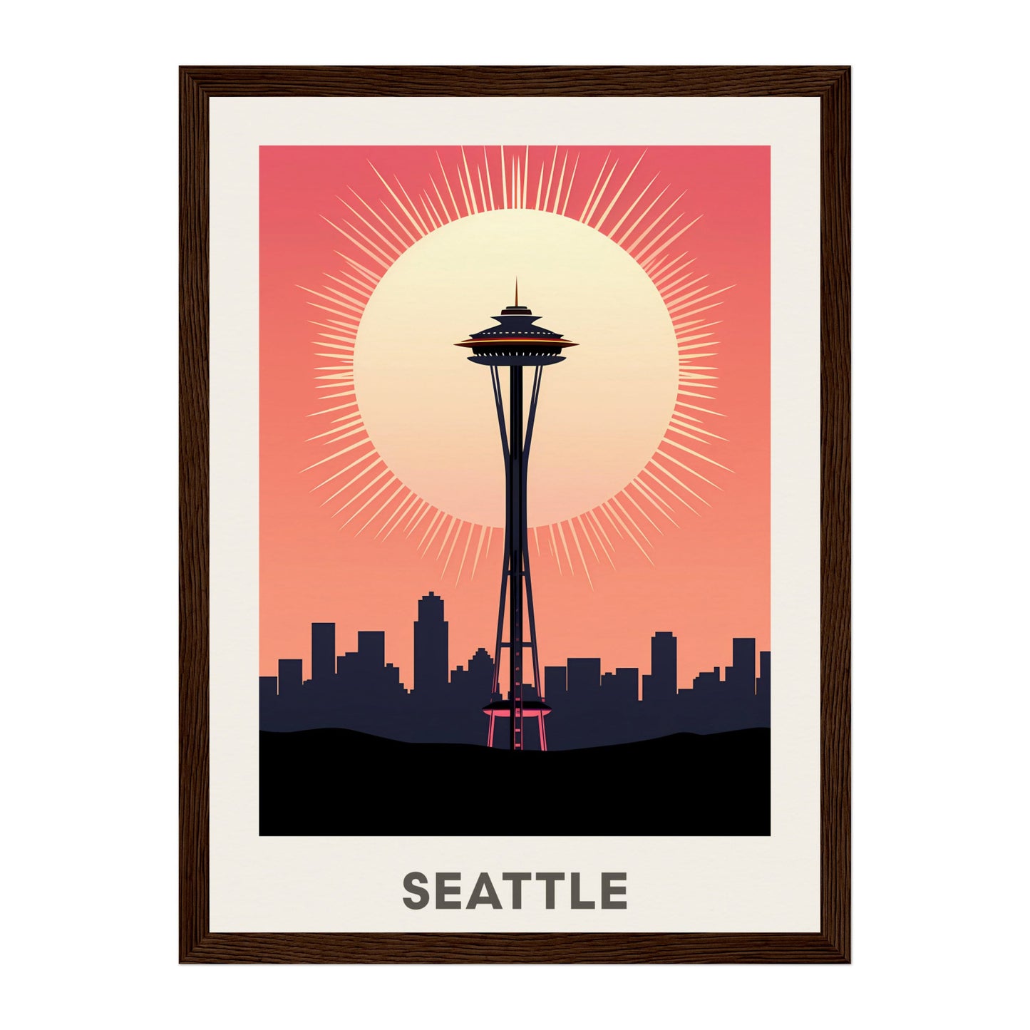 Seattle, United States Wall Art - Uncharted Borders