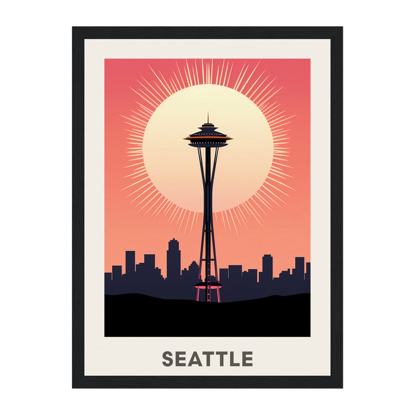 Seattle, United States Wall Art - Uncharted Borders