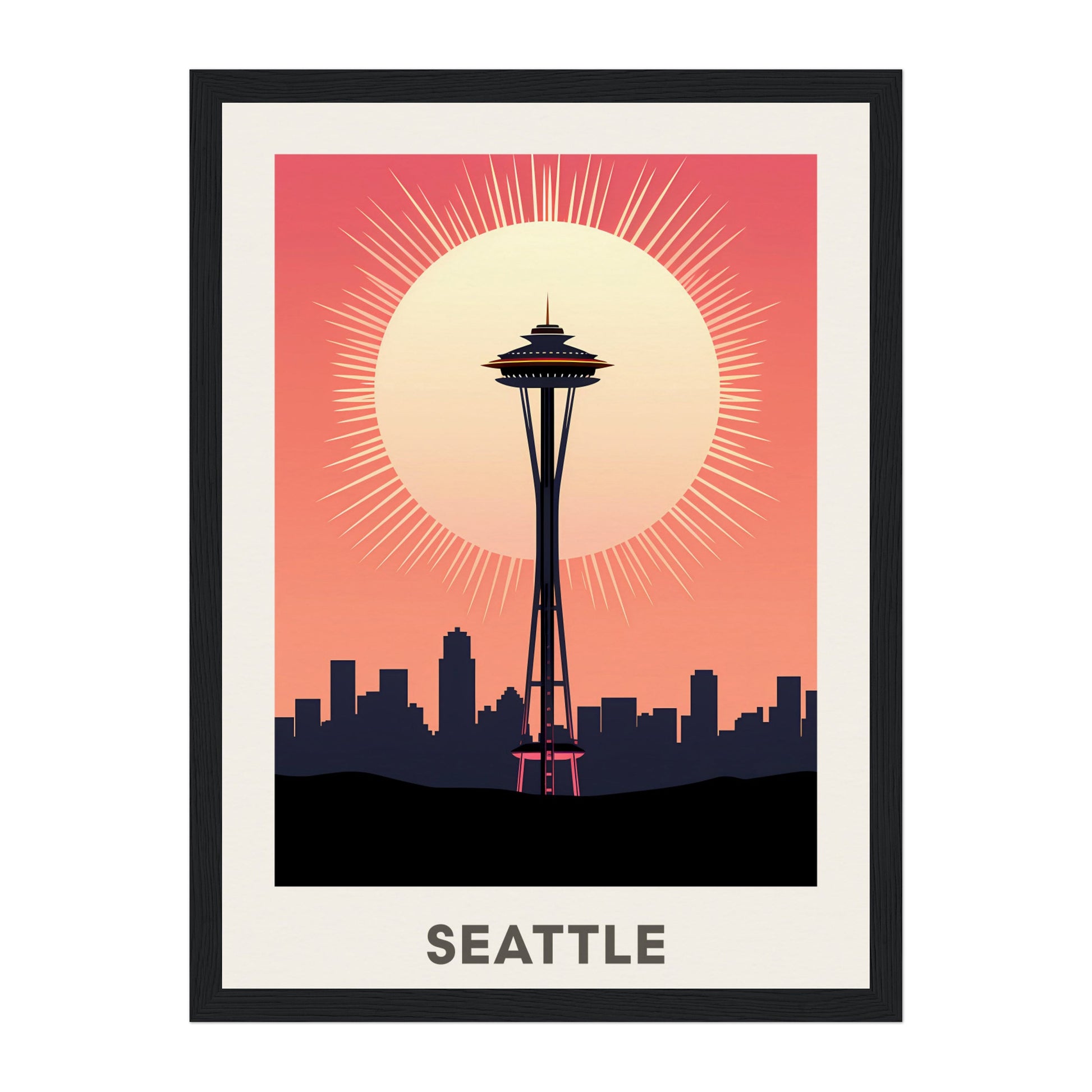 Seattle, United States Wall Art - Uncharted Borders