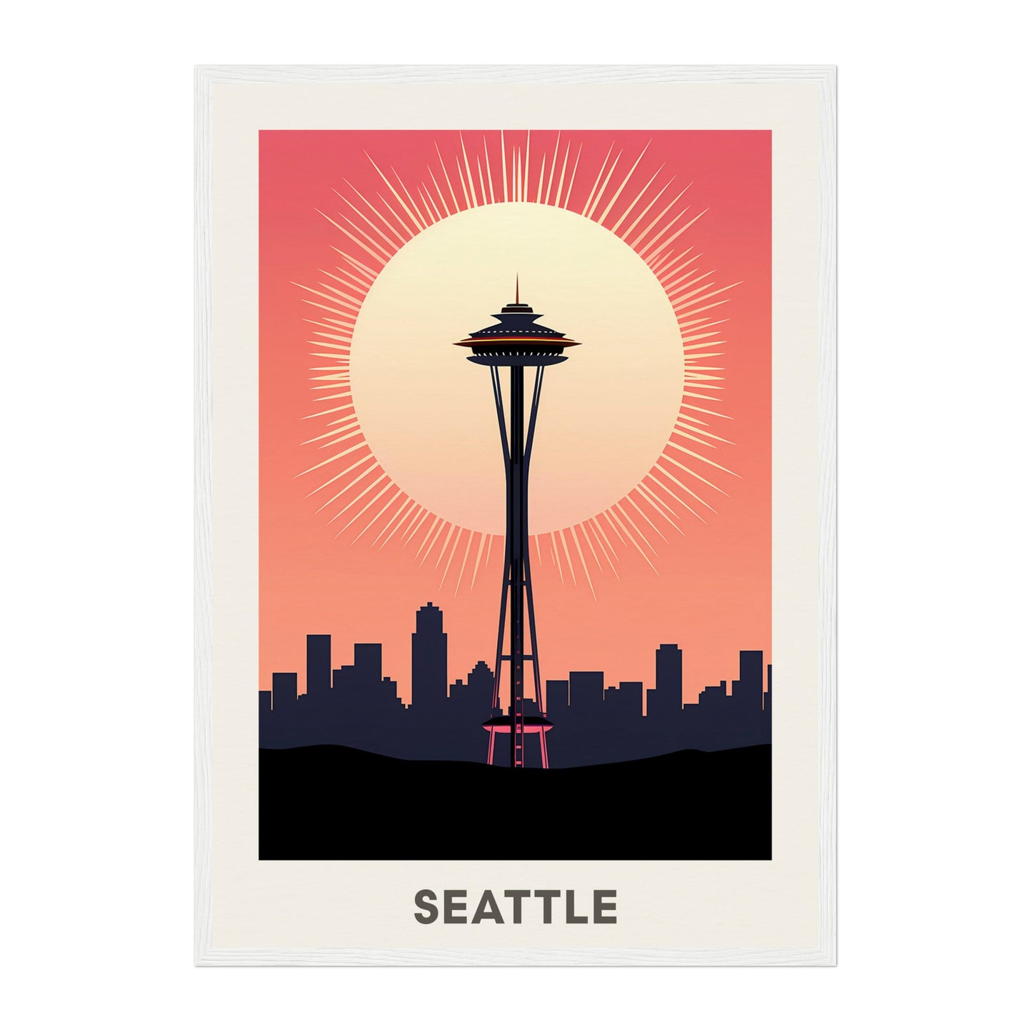 Seattle, United States Wall Art - Uncharted Borders