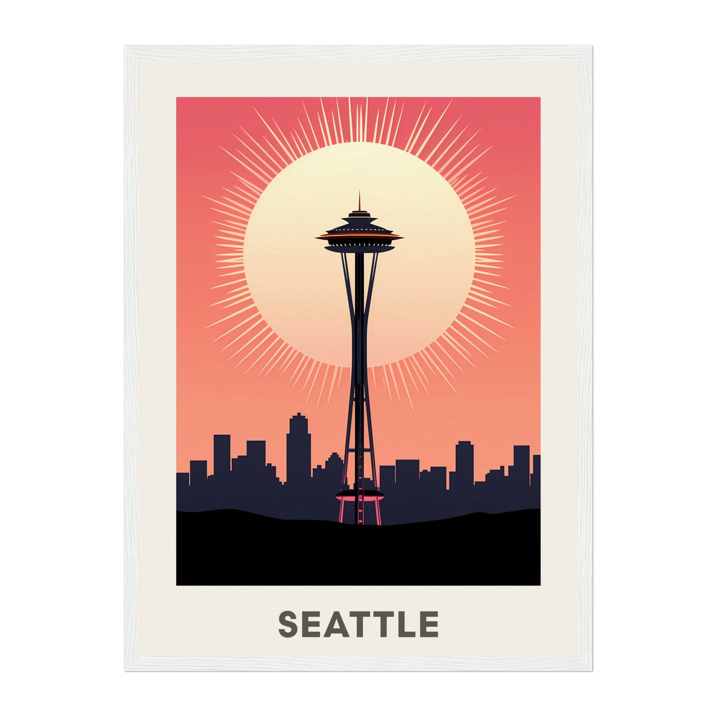 Seattle, United States Wall Art - Uncharted Borders