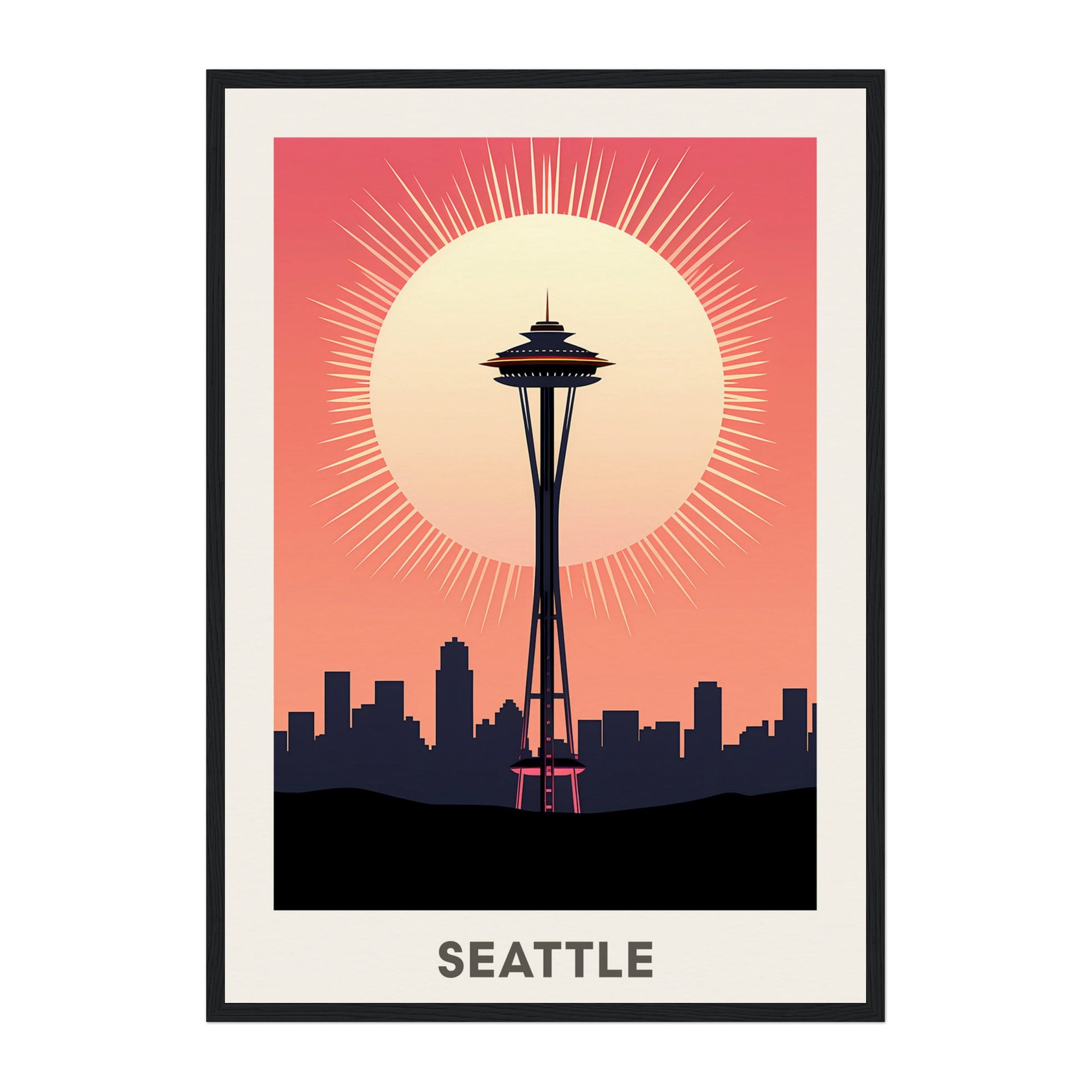 Seattle, United States Wall Art - Uncharted Borders