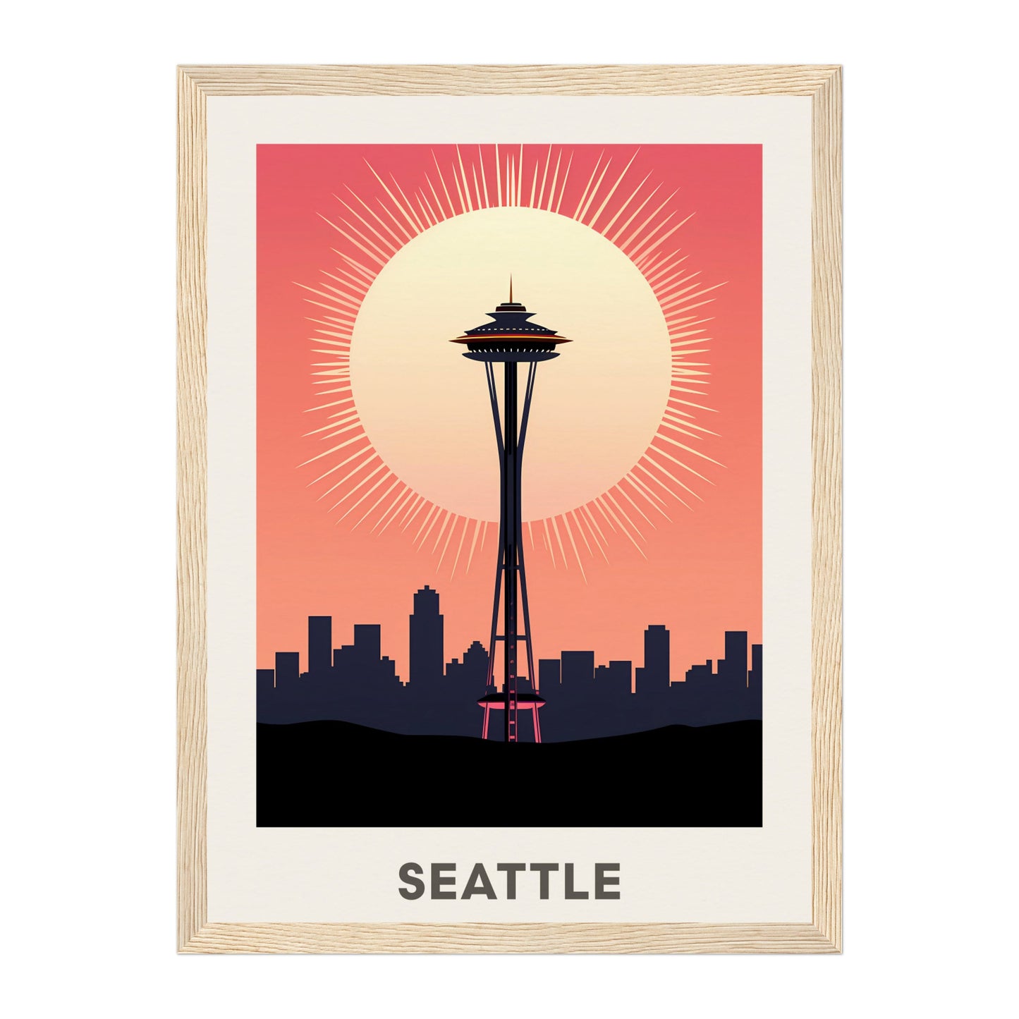 Seattle, United States Wall Art - Uncharted Borders