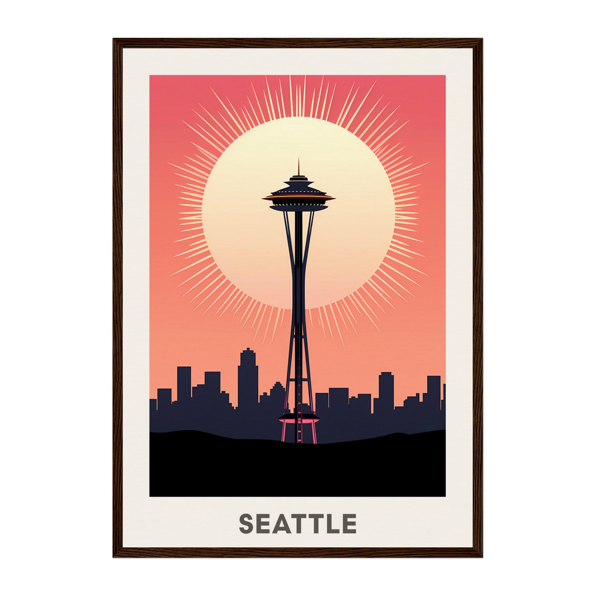 Seattle, United States Wall Art - Uncharted Borders