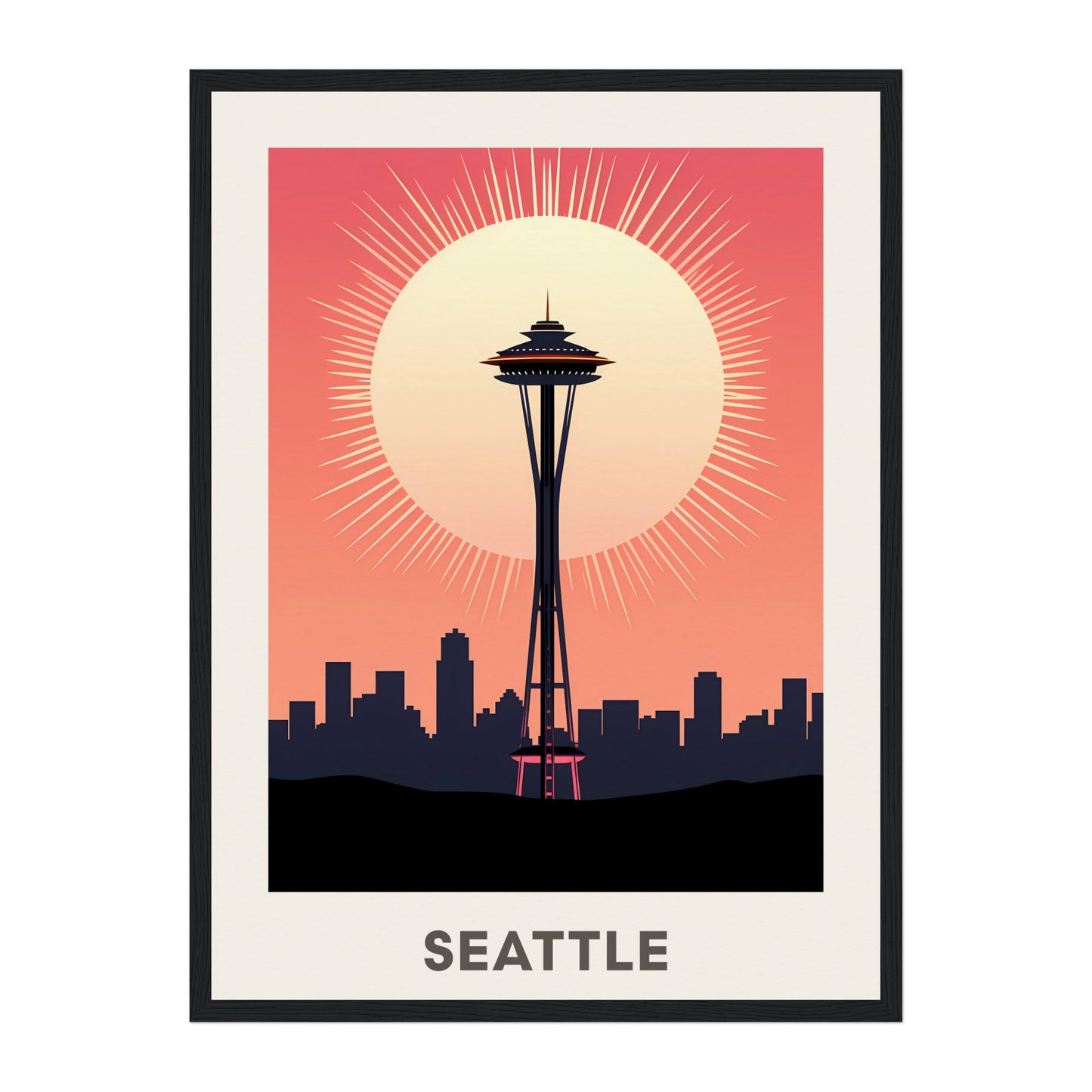 Seattle, United States Wall Art - Uncharted Borders