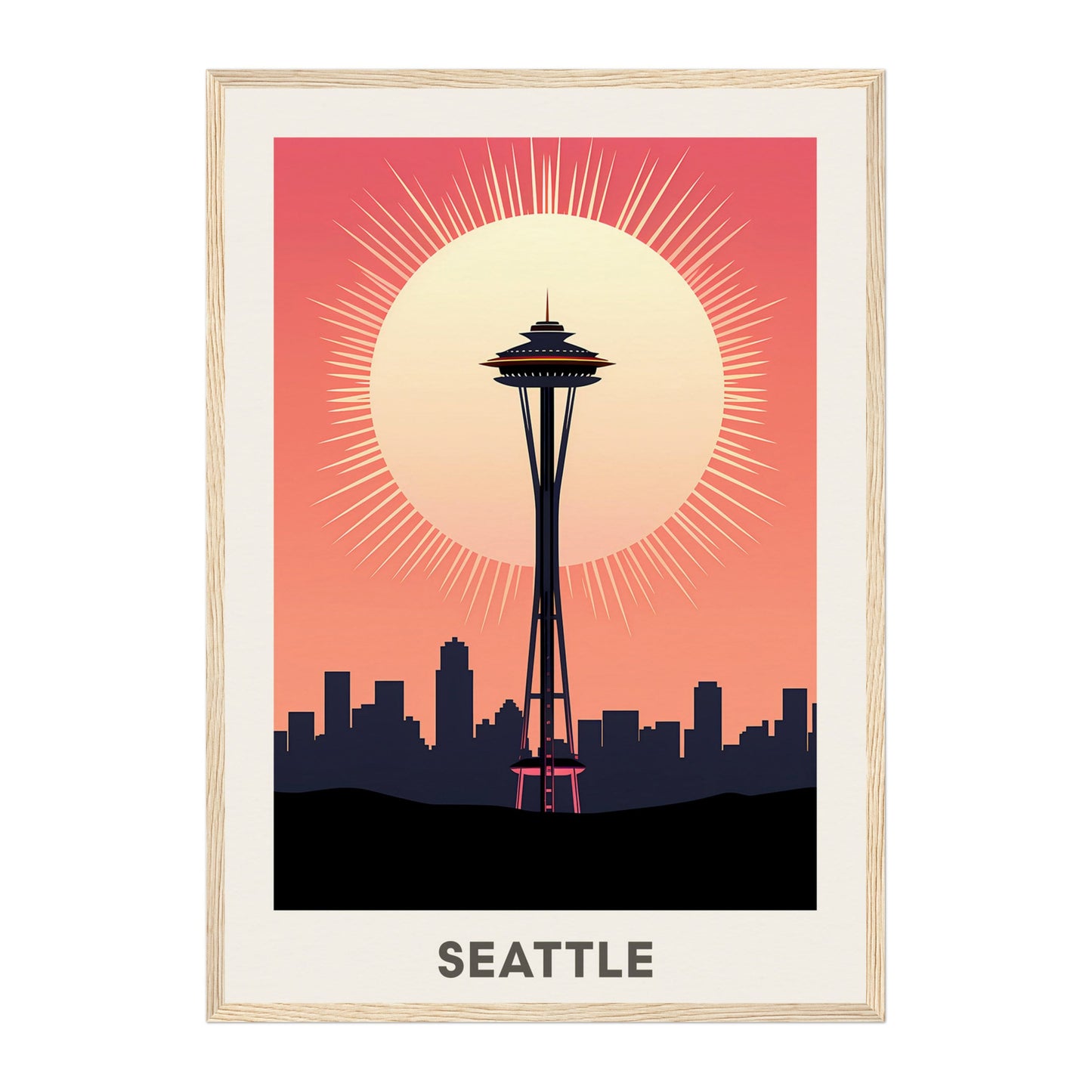 Seattle, United States Wall Art - Uncharted Borders