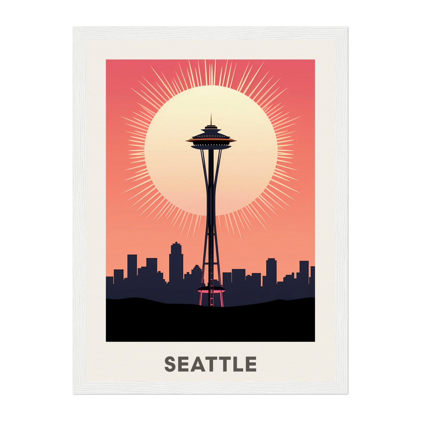 Seattle, United States Wall Art - Uncharted Borders