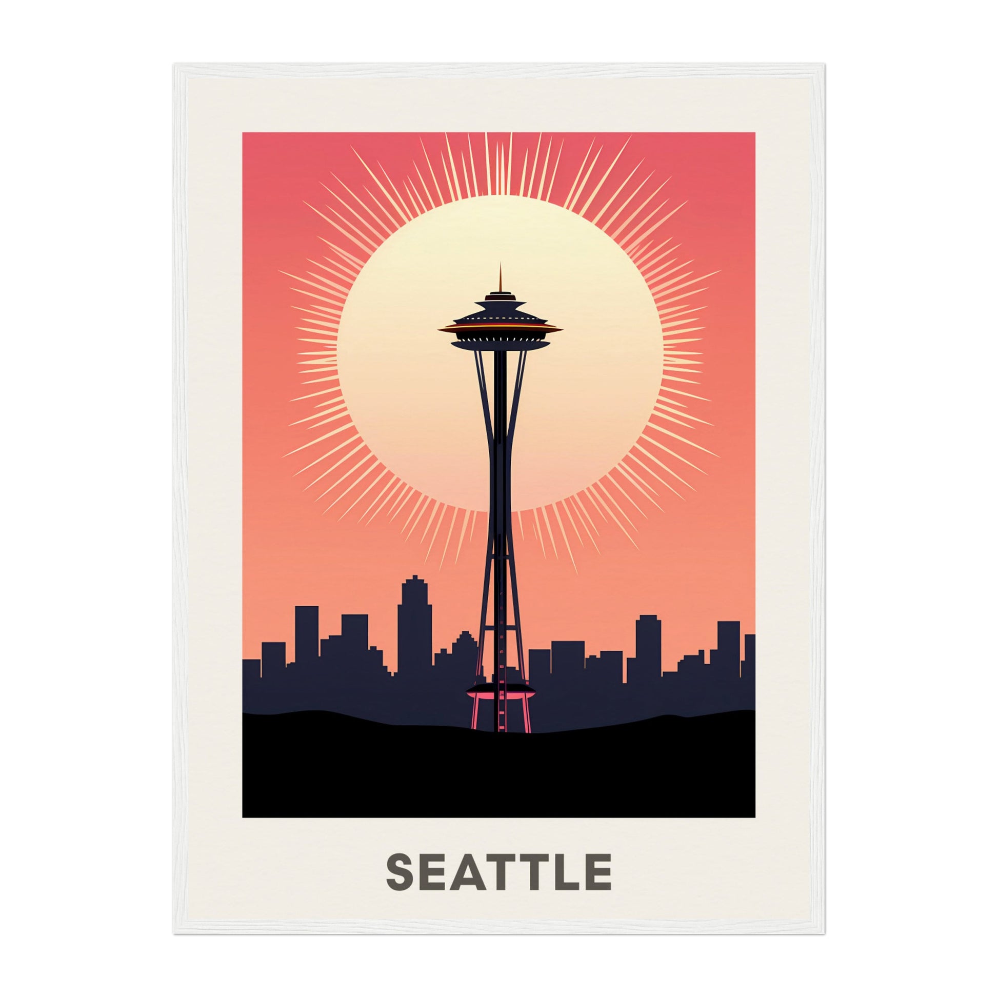 Seattle, United States Wall Art - Uncharted Borders