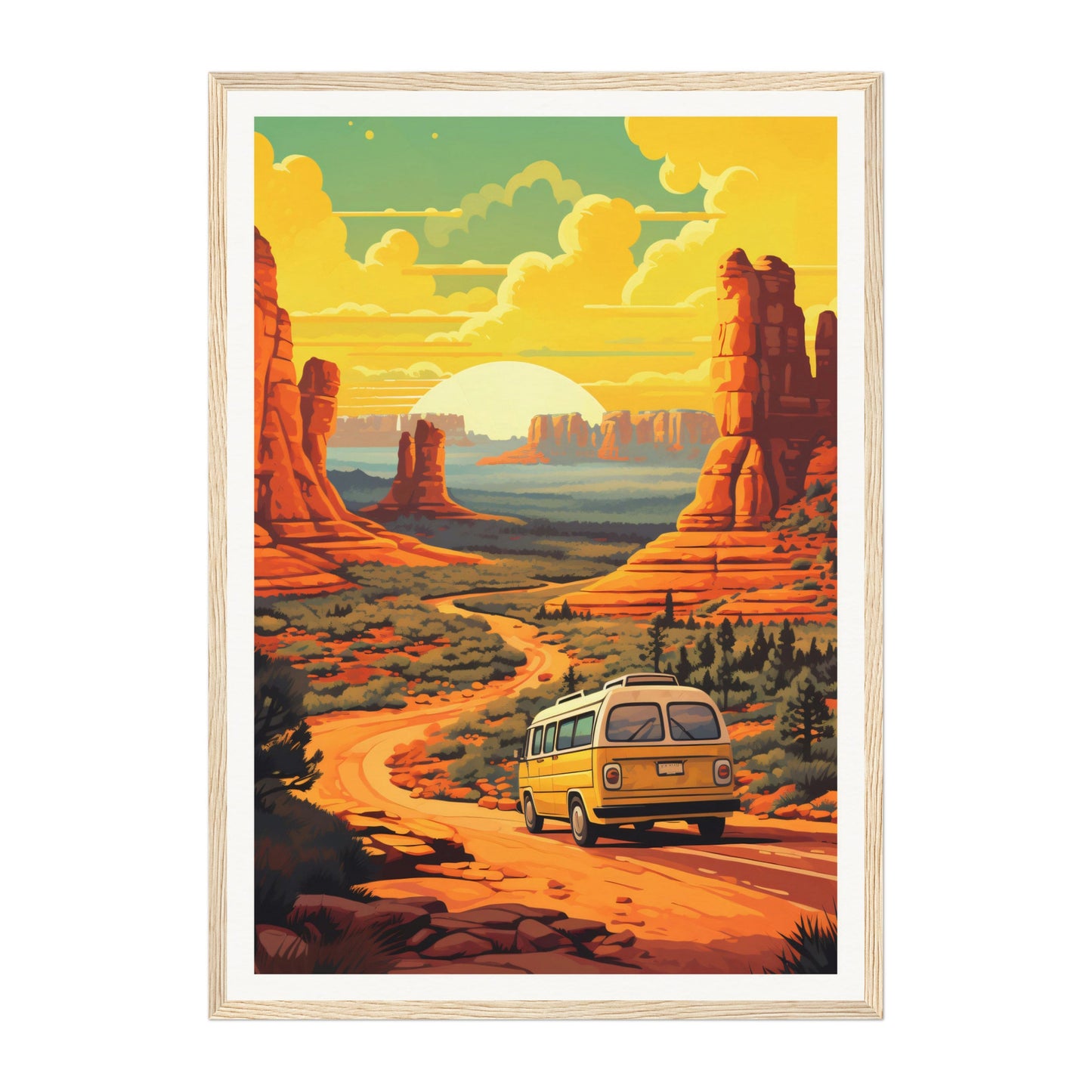Sedona, United States Wall Art - Uncharted Borders