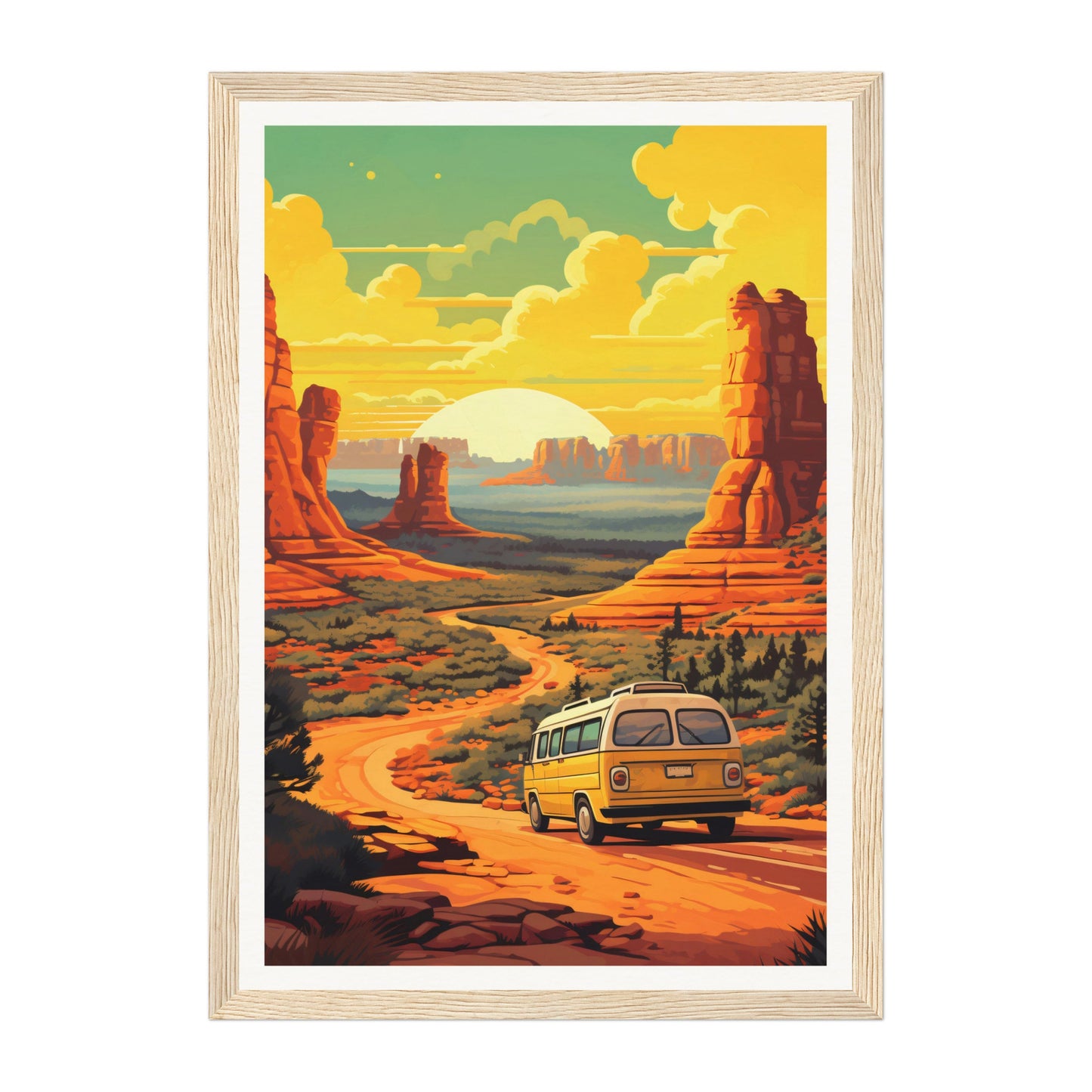 Sedona, United States Wall Art - Uncharted Borders