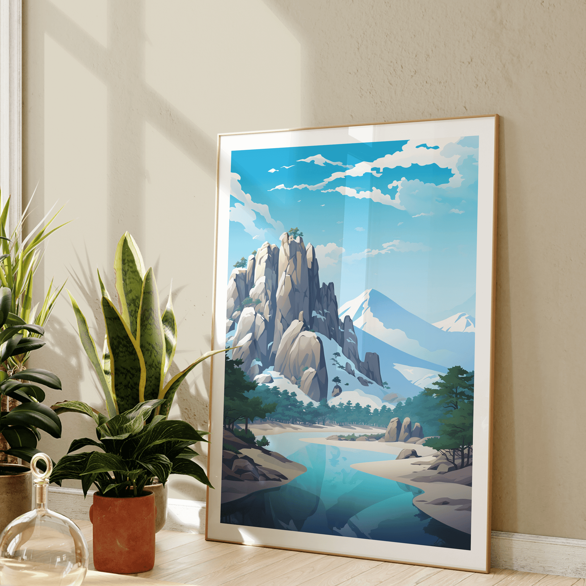 Seoraksan National Park, South Korea Wall Art - Uncharted Borders