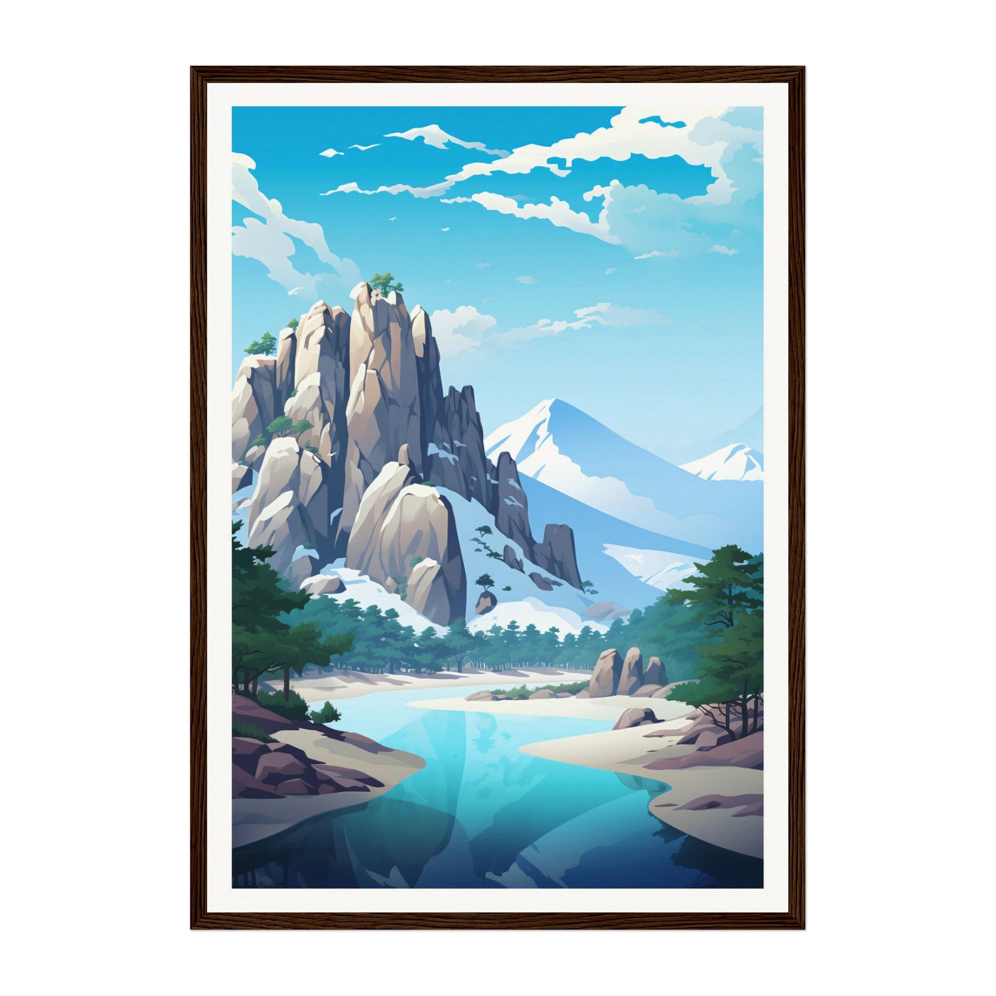 Seoraksan National Park, South Korea Wall Art - Uncharted Borders