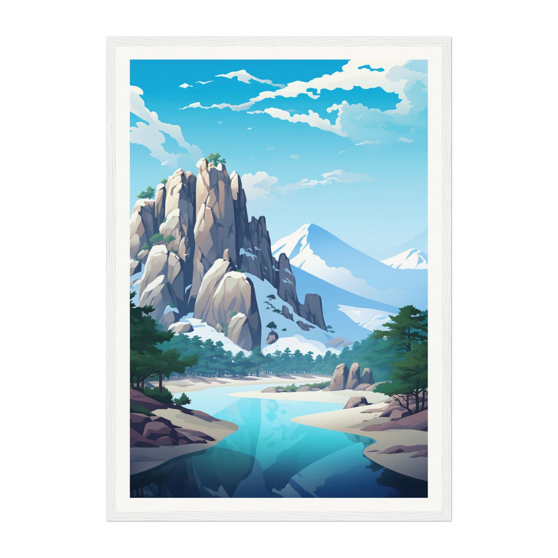 Seoraksan National Park, South Korea Wall Art - Uncharted Borders