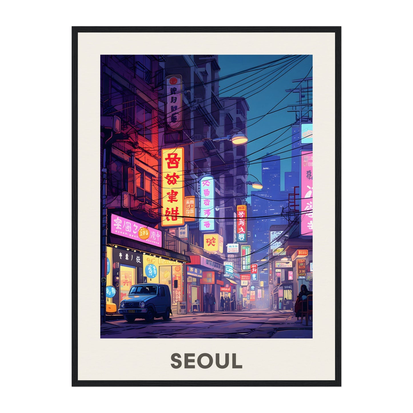 Seoul, South Korea Wall Art - Uncharted Borders