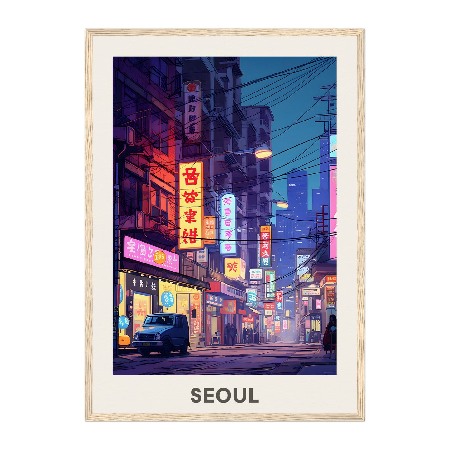 Seoul, South Korea Wall Art - Uncharted Borders