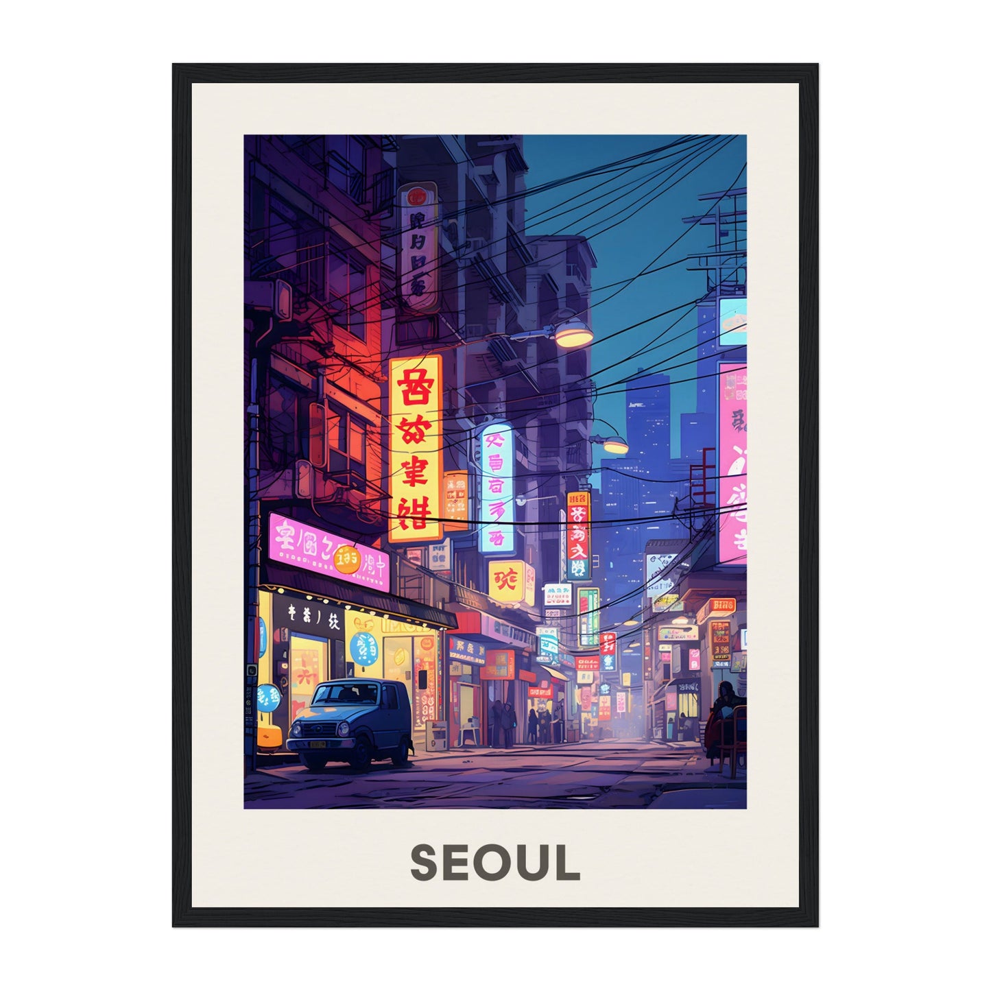Seoul, South Korea Wall Art - Uncharted Borders