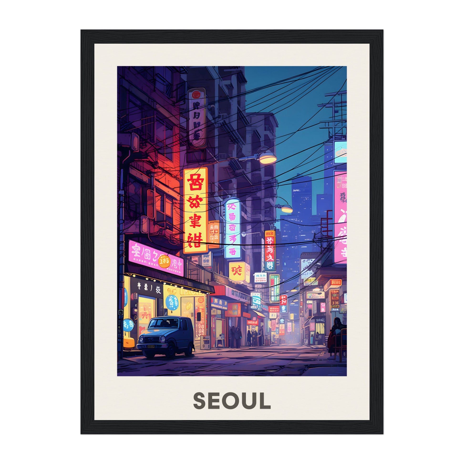 Seoul, South Korea Wall Art - Uncharted Borders