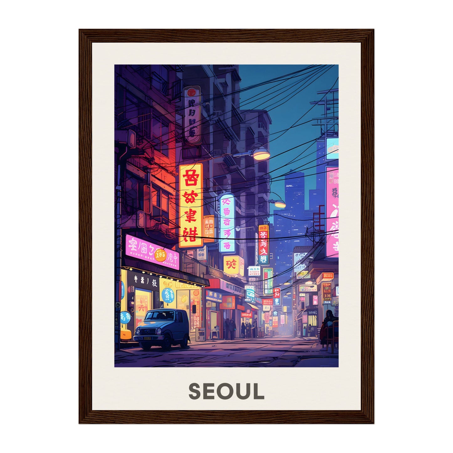 Seoul, South Korea Wall Art - Uncharted Borders