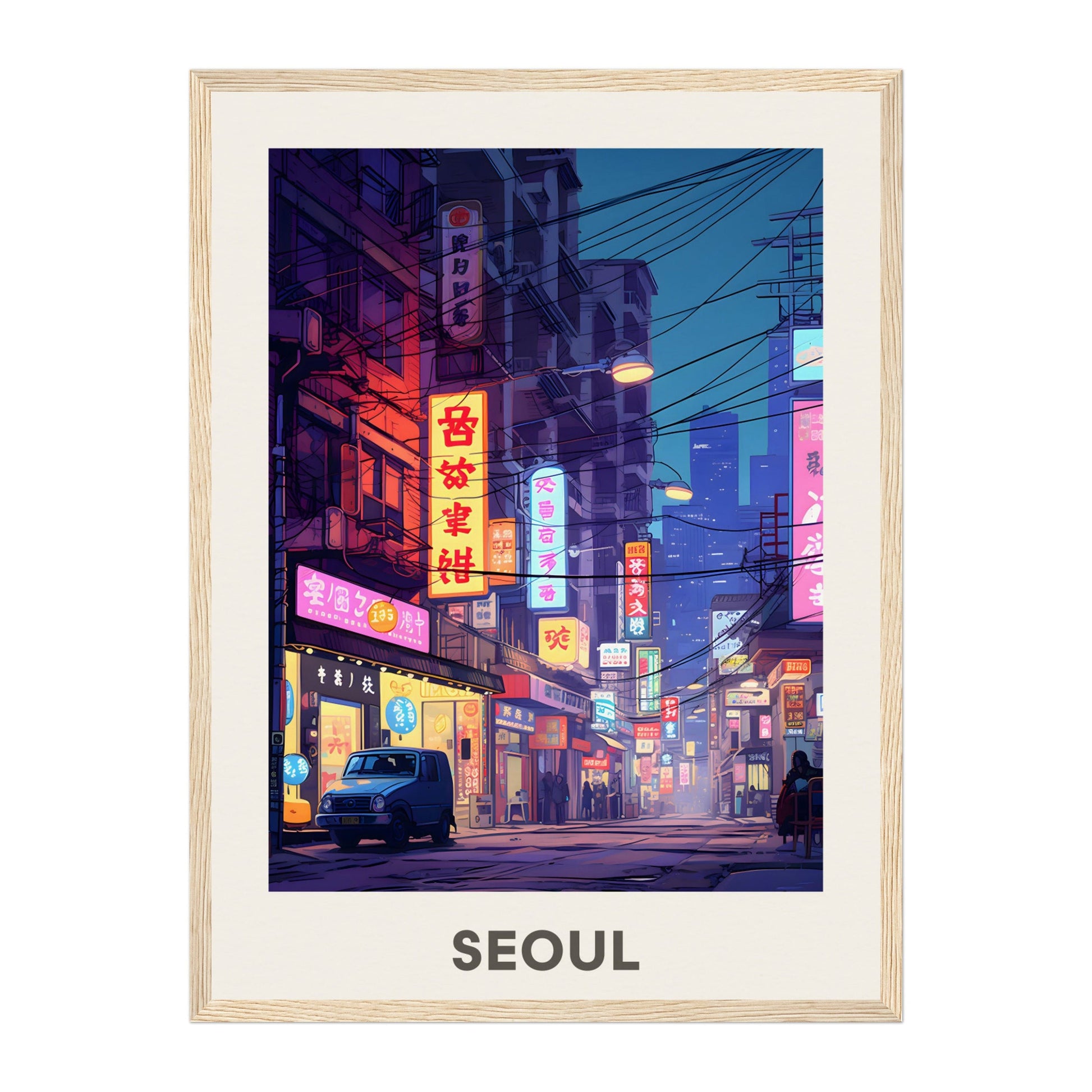 Seoul, South Korea Wall Art - Uncharted Borders