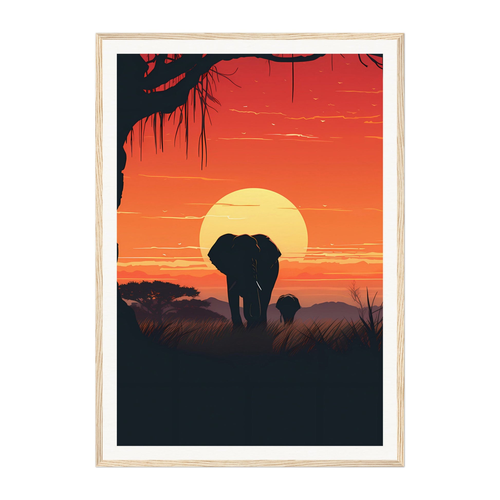Serengeti, Tanzania Wall Art - Uncharted Borders