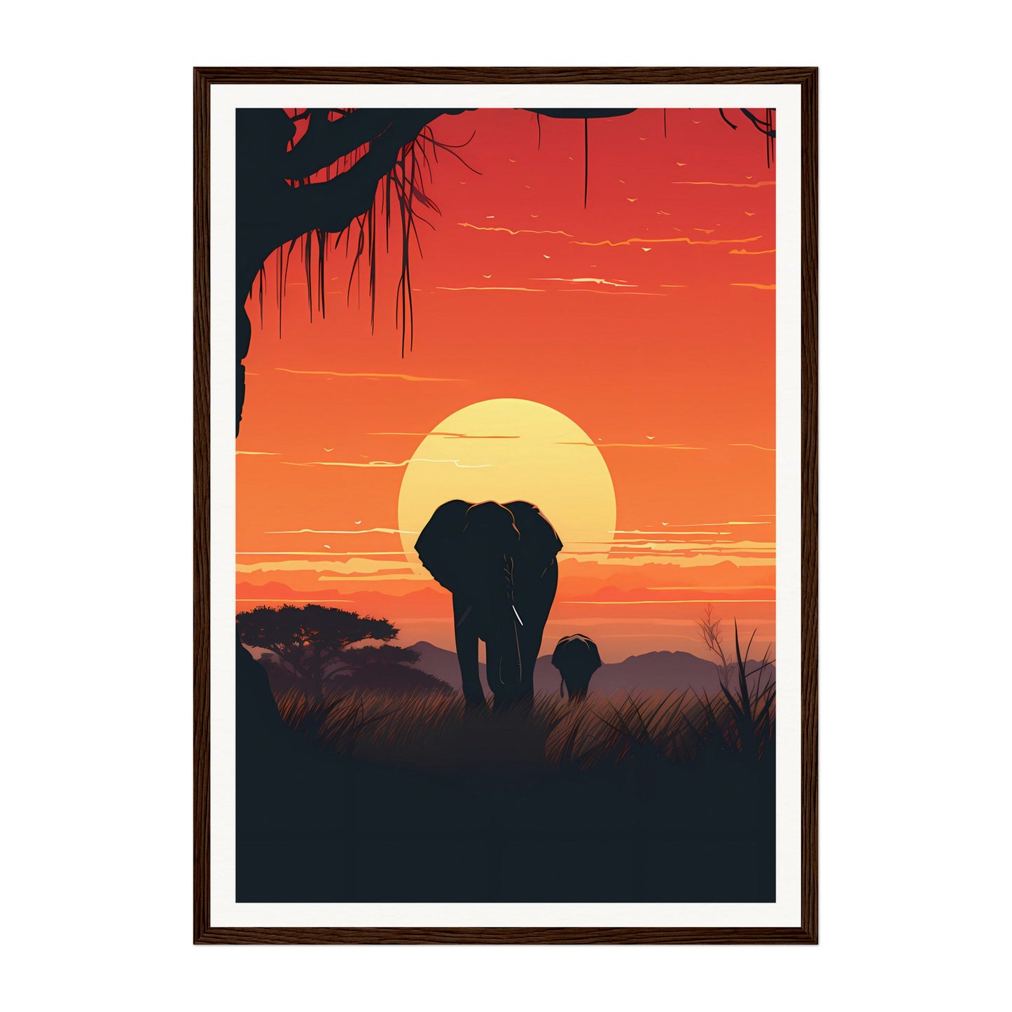 Serengeti, Tanzania Wall Art - Uncharted Borders