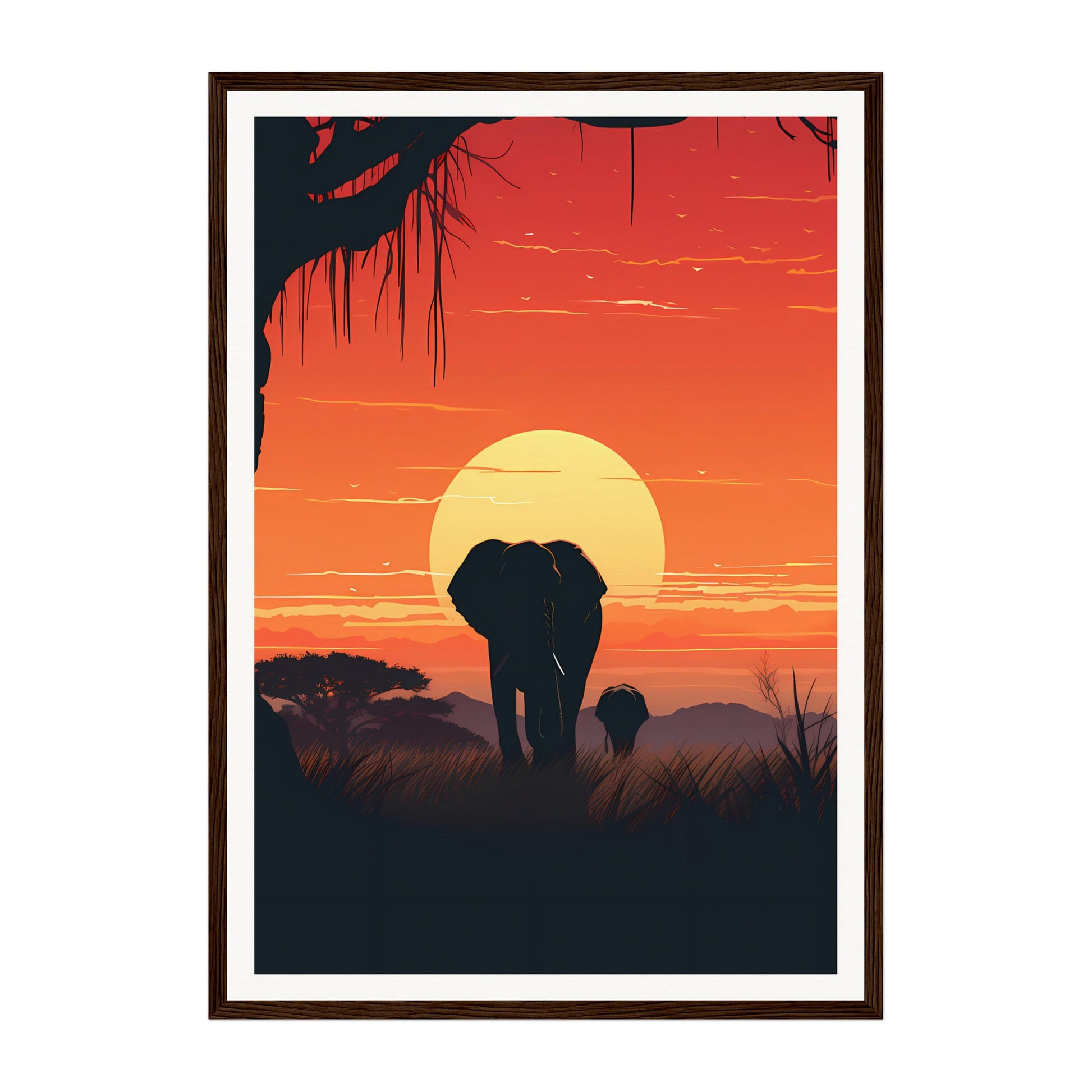 Serengeti, Tanzania Wall Art - Uncharted Borders