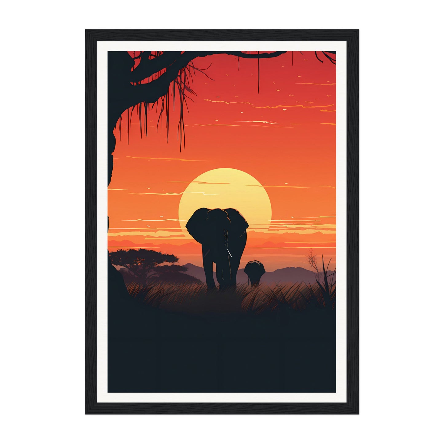 Serengeti, Tanzania Wall Art - Uncharted Borders