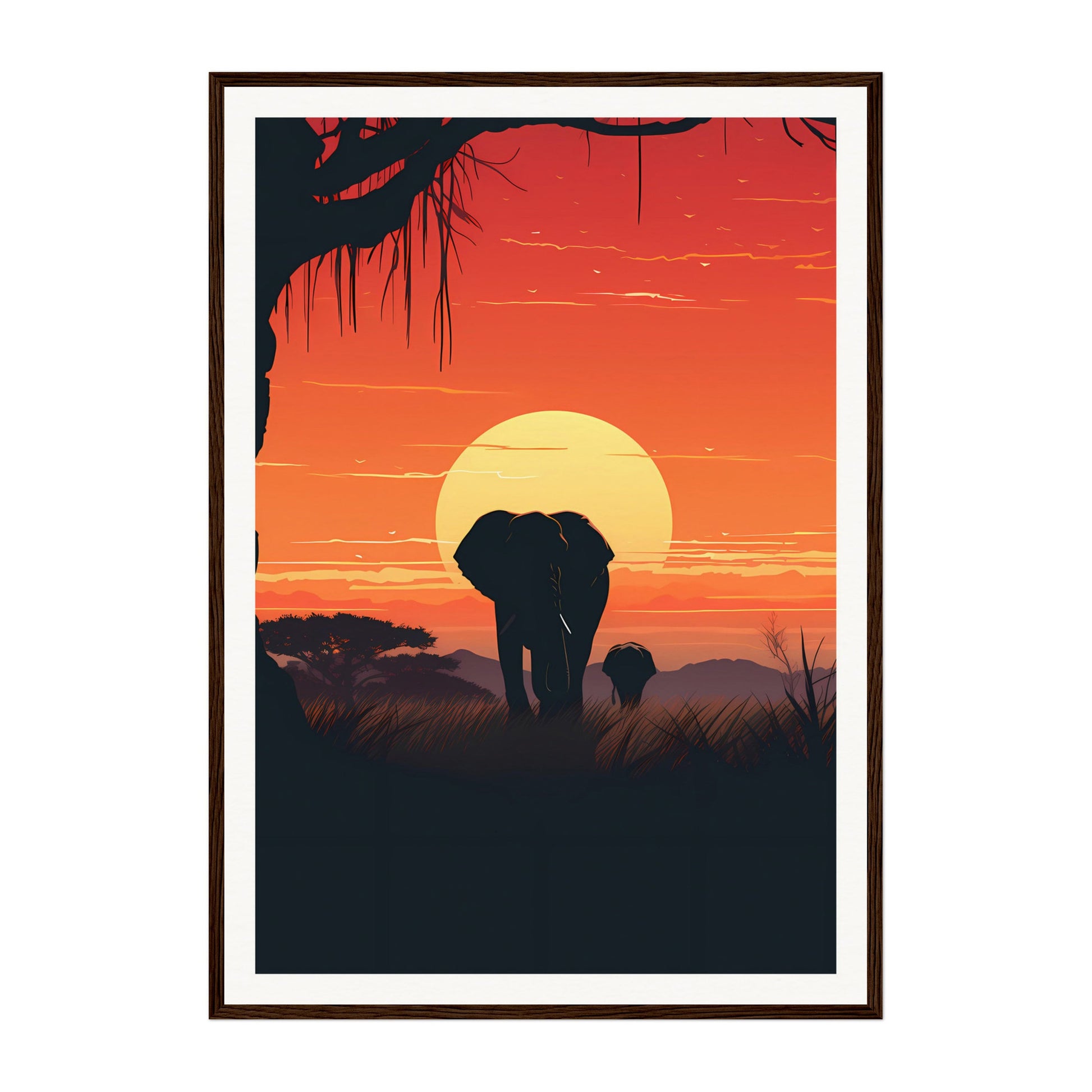 Serengeti, Tanzania Wall Art - Uncharted Borders