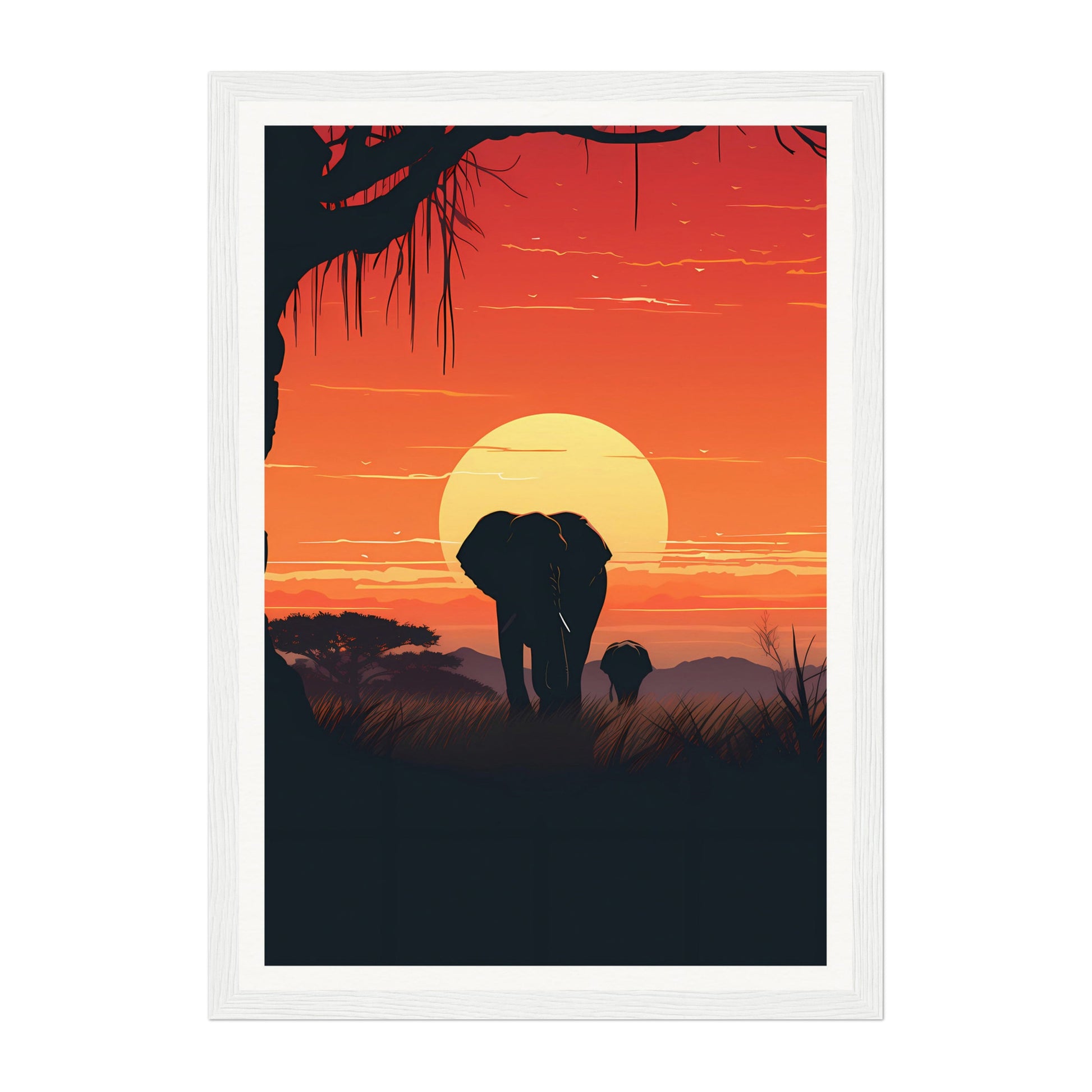 Serengeti, Tanzania Wall Art - Uncharted Borders
