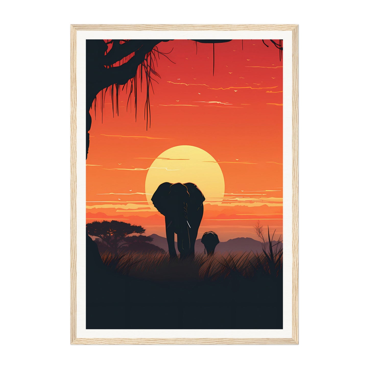 Serengeti, Tanzania Wall Art - Uncharted Borders