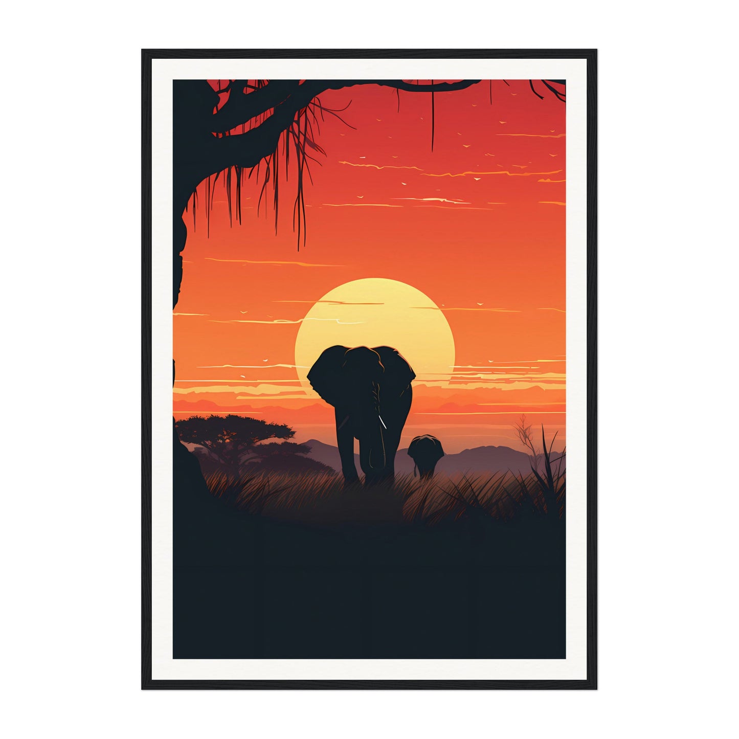 Serengeti, Tanzania Wall Art - Uncharted Borders