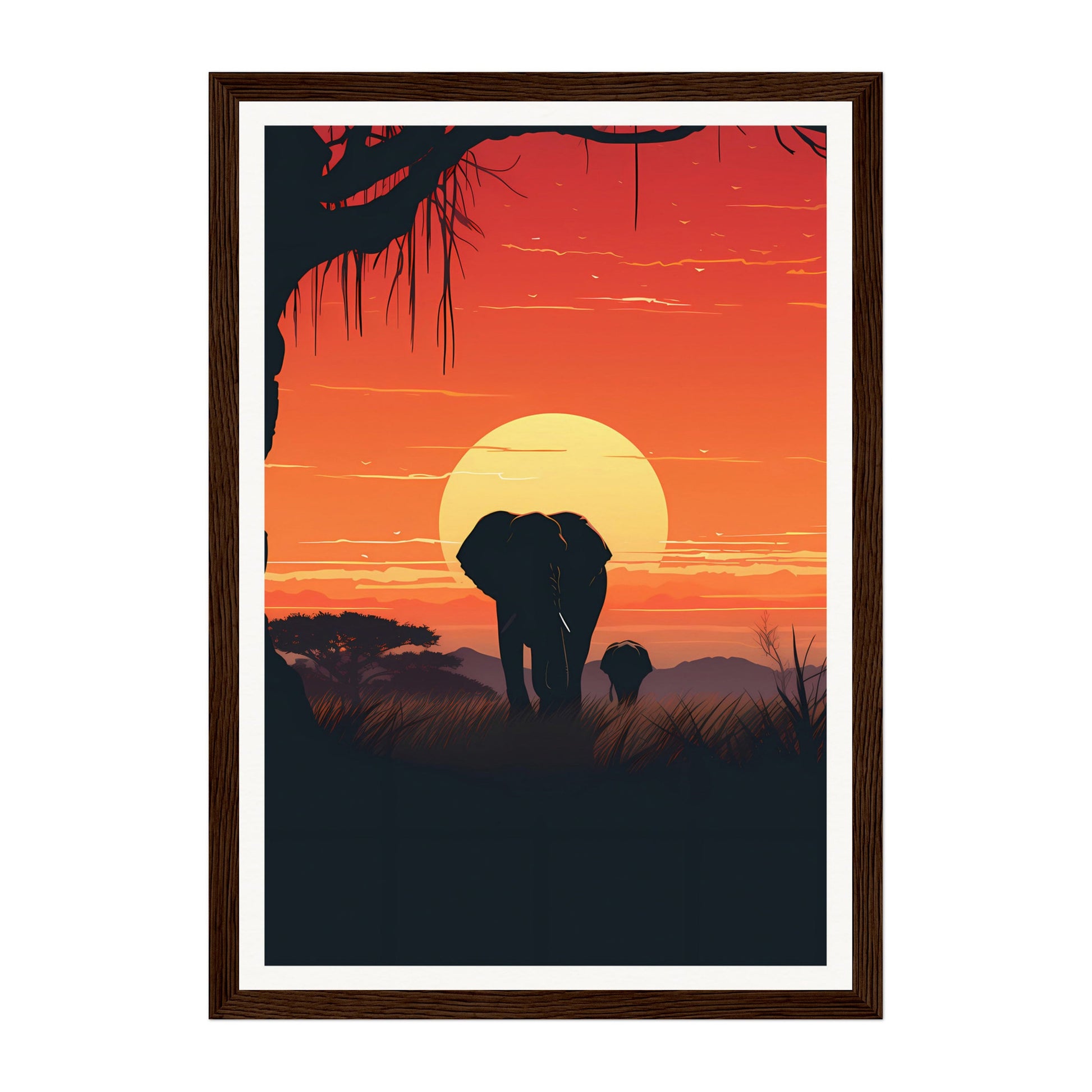 Serengeti, Tanzania Wall Art - Uncharted Borders