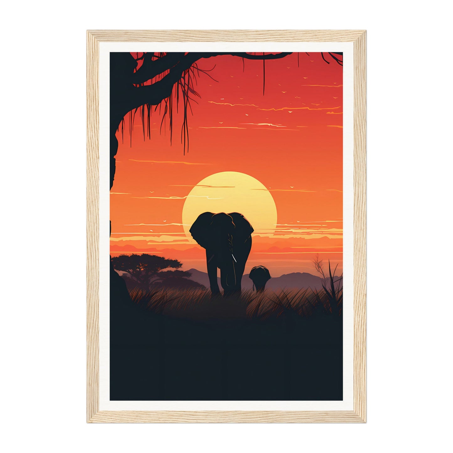 Serengeti, Tanzania Wall Art - Uncharted Borders