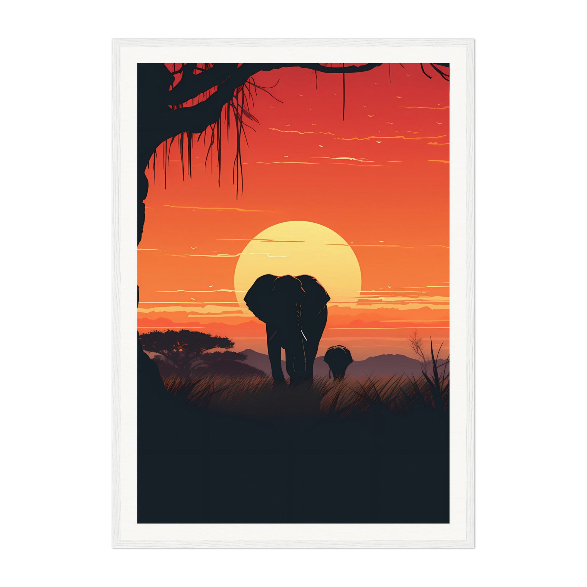 Serengeti, Tanzania Wall Art - Uncharted Borders